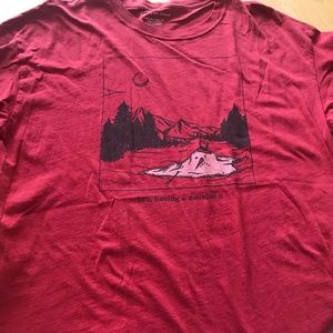 American Eagle Womens T-Shirt Top, Oversized